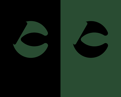 C illuminati logo branding c letter c letter logo c mark clean design flat graphic design green logo illustrator logo minimal vector