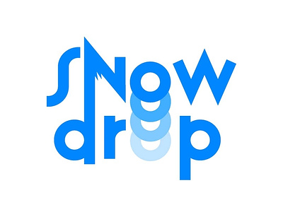 "Snowdrop" ski area logo