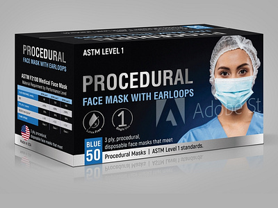 Surgical Mask Packaging Design