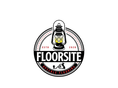 Design a vintage logo for an ultra professional and rising floor