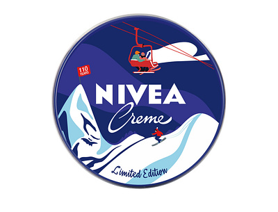 Create a NIVEA Creme Swiss Anniversary Edition packaging