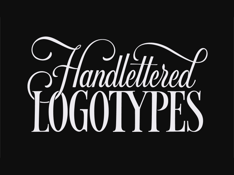 Ged Palmer - Handlettered Logotypes animated animation fonts ged palmer gif handlettered lettering logotypes type typography