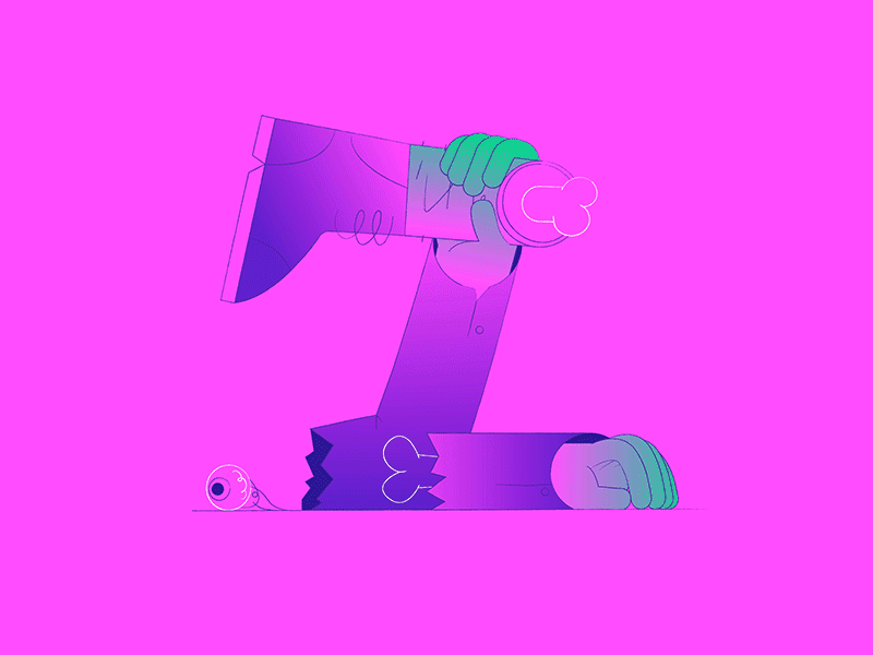 Z // 36daysoftype animation character dead eyeball illustration limbs loop subtle type typography zombie
