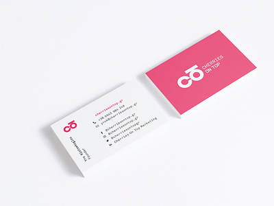 Brand ID & Business Cards for Cherries on Top Agency