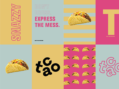 Moodboard for Taco Dressing, Athens, Greece brand branding design graphic design illustration logo typography vector