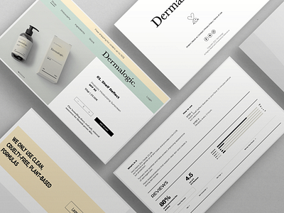 UI Design for Dermalogic, Athens, Greece