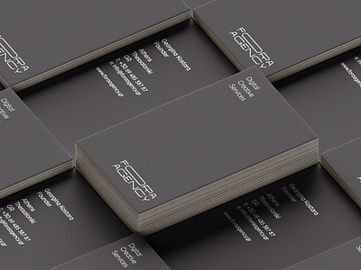 Business Cards for Fora Agency, Athens, Greece