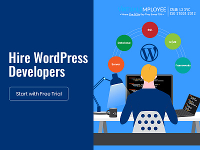 Hire WordPress Developer & Get Customized WordPress Solutions developer hire wordpress