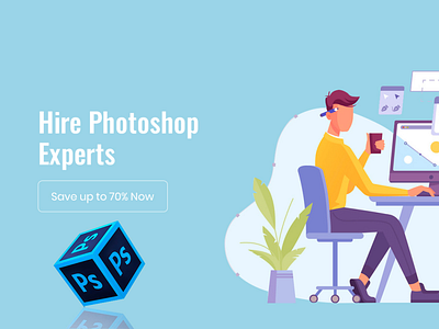 Choose Virtual Employee for End-to-End Photoshop Design Services