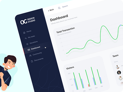 Finance Dashboard Design