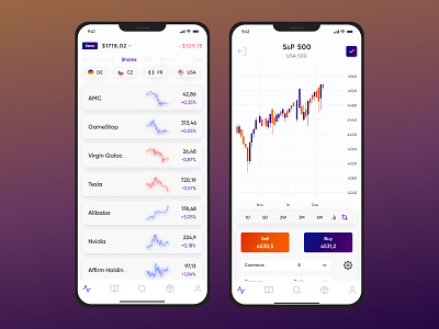 Financial Application | Concept app binance branding cryptos dashboard design finance illustration landing page logo product page typography ui ux vector