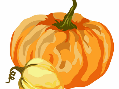 Pumpkins 🎃 pt1 pumpkins botanical ai vector