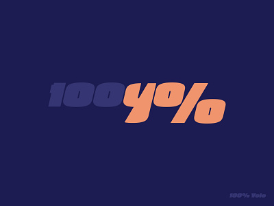 100% Yolo type typography yolo