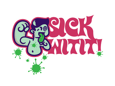 Sick Wit' It boxhead corona coronavirus covid19 sick virus