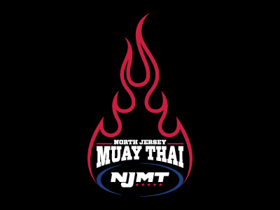 NJMT We're on Fire branding design fire icon logo mark shape