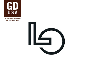 Laurus Opes circle curve icon iconic l line logo mark monogram o simple