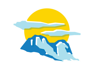 Kilimanjaro Blind Trust 4 blind icon iconic kilimanjaro logo mark mountain peak simple