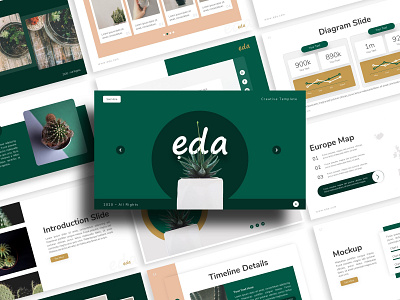 Eda Creative Presentation branding creative graphic design presentation presentation design presentation layout presentation template