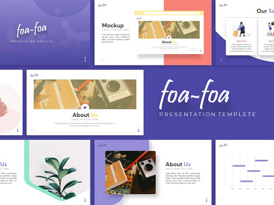 Foa foa Creative Presentation branding creative foa foa graphic design presentation presentation design presentation layout presentation template templete