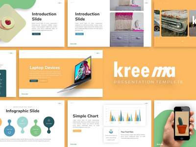 Kreema Creative Presentation branding creative graphic design kreema presentation presentation design presentation layout presentation template templete