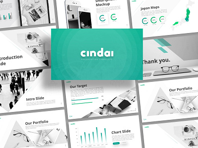 Cindai Creative Presentation branding creative graphic design powerpoint presentation presentation design presentation layout presentation template templete