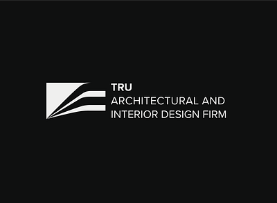 TRU Architecture architecture branding design logo logo design