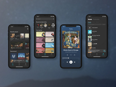 Music App Mockup