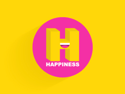 HAPPINESS happiness happy logo