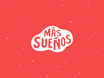 Más Sueños A.C. cloud logo mark space stars type