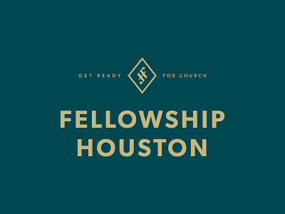 Fellowship Houston brand church houston logo monogram