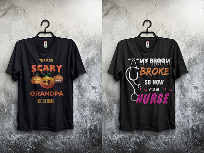 Halloween T-Shirt Design Bundle design halloween halloween design halloween party tshirt tshirtdesign typography