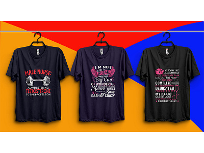 Best Nurse T-Shirts Design Bundle​​​​​​​