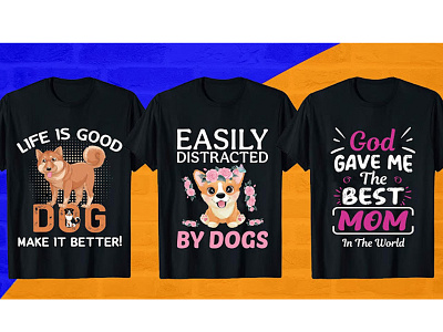 Mother Day & Dog T-Shirt Design Bundle branding design dog dog tshirt doggy free graphicdesign illustration mom mom tshirt mothersday template tshirt tshirtdesign typography