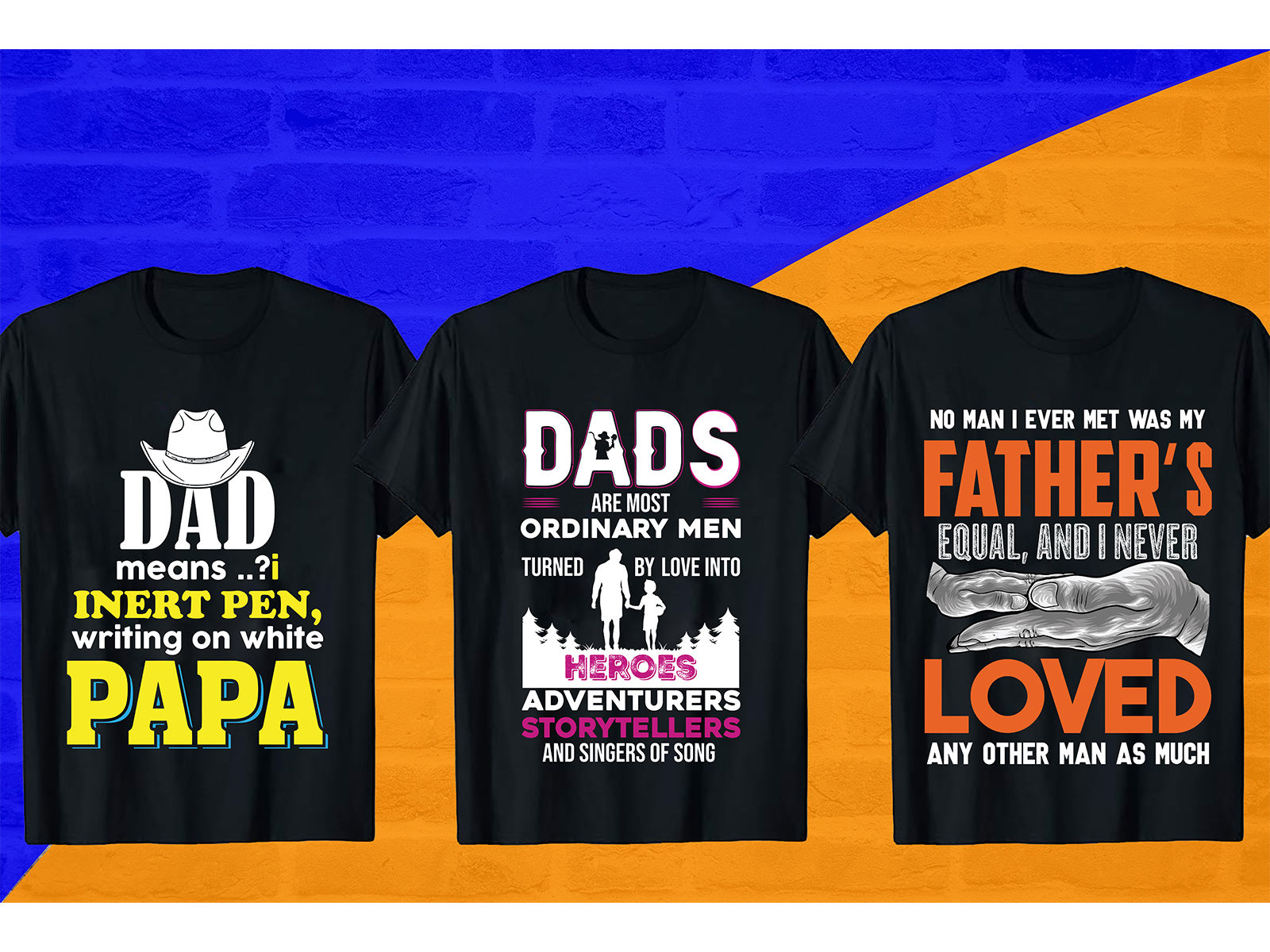 Father Day T-Shirt Design Bundle by nooremani on Dribbble