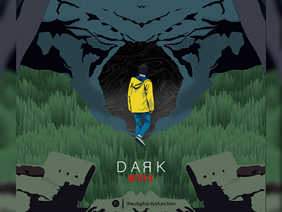 DARK Artwork illustration adobe vector