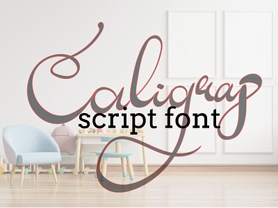 caligrap script font