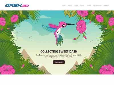 Hero image for Dash corporate character corporate illustration corporate mascot hero image mascot character mascot design