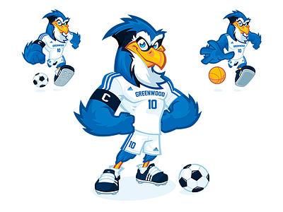 Greenwood Lake mascot design blue jay mascot character mascot costume mascot design sport character sport mascot