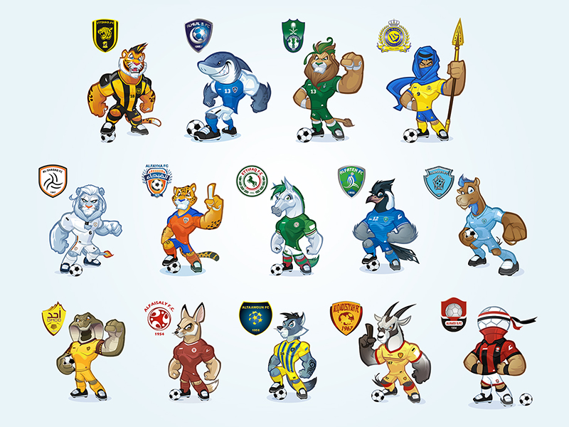 Team Mascot Clip Art