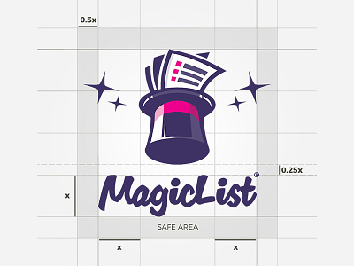 Magiclist Brand Identity brand identity brand style cartoon logo hat logo