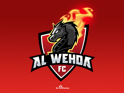 Al Wehda Logo Design