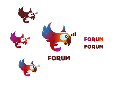 Forum All-In-One Presentation Sharing device. cartoon logo illustrative logo mascot character mascot design mascot logo