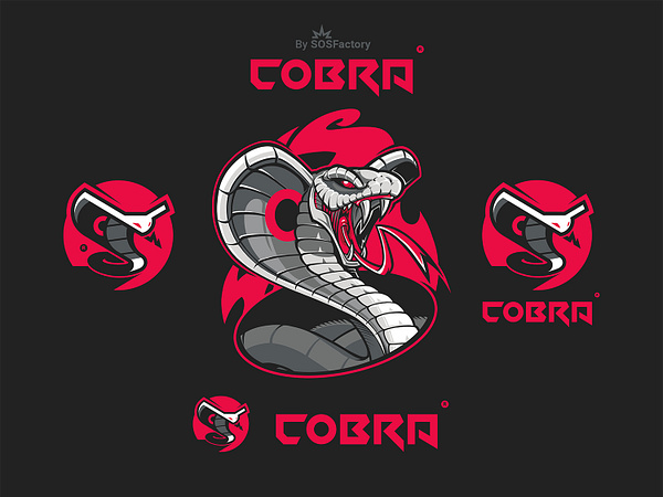 Cobra brand identity kit by SOSFactory 💊 on Dribbble