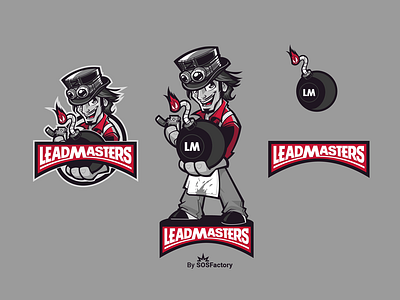 Leadsmaster brand identity cartoon logo character design corporate illustration corporate mascot mascot mascot character mascot design mascot logo