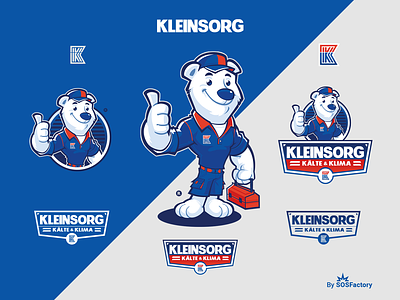 Mascot logo for Kleinsorg cartoon character cartoon illustration cartoon logo illustrative logo mascot character mascot logo mascot logo design mascot logos