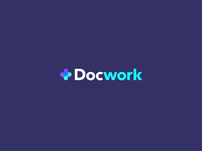 Docwork after effects aftereffects animation doc doctor heart logo logo animation medical medicine moov motion design motion graphics