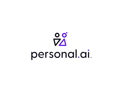 personal.ai aftereffects ai animation bot human icons logo logo animation loop moov motion design motion graphics personal