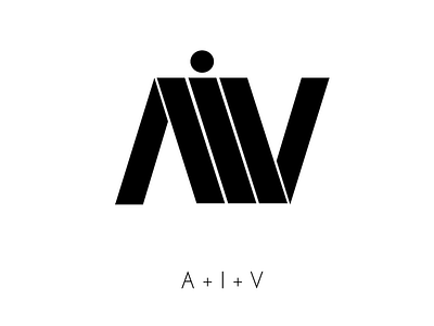 A + i + V logo artwork brand branding brandinglogo businessbranding design designconcept designer designpackage fashiondesigner fashionline fashionlogo graphicdesigner illustration logo logodesigner logomaker monogram monorgranlogo