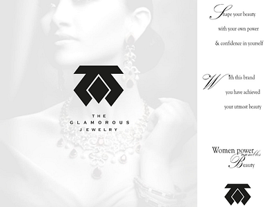 The Glamorous Jewelry design artwork brand branding brandinglogo businessbranding design designconcept designer designpackage fashiondesigner fashionline fashionlogo graphicdesigner illustration logo logodesigner logomaker monogram monorgranlogo