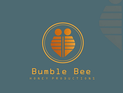 BUMBLE BEE honey productions design concept brand branding businessbranding design designconcept designer graphicdesigner illustration logo logomaker